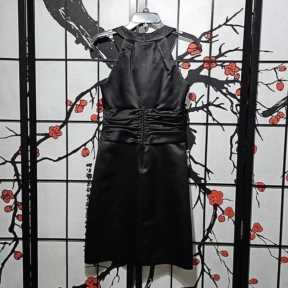 David's Bridal Black‎ Sleeveless Elegant Black Dress Size 6 - Picture 7 of 8